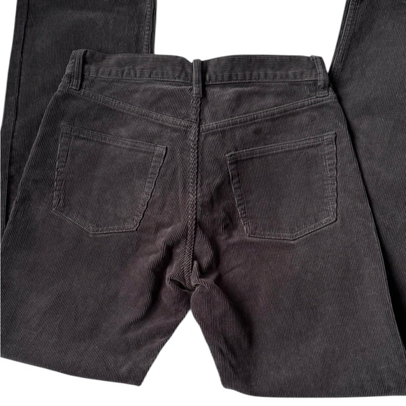 J.Galt Shanghai Men's Corduroy Pants Dark Gray Button Fly Sz S Youth Inseam 31” - Picture 11 of 12